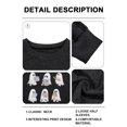 thumbnail image 5 of KimSoong Halloween Sweatshirts for Women Ghost Reading Books Sweater Cute Spooky Bookish Shirt Fall Pullover Tops, 5 of 8