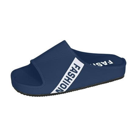 

YanHoo Women s Platform Slippers Peep Toe Comfy Outdoor Sandals Summer Fashion Beach Slip-on Shoes
