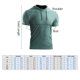 thumbnail image 4 of TFixol 2PCS Hombres Verano Deportes Camiseta Color Sólido Con Capucha Manga Corta, 4 of 8