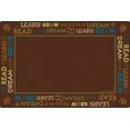 thumbnail image 2 of Carpets for Kids 25724 Read to Dream Border Rug - Nature, 2 of 2