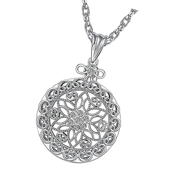 Elegant Magnifier Pendant Necklace 3X Lightweight Accessory Magnifier Glass For Reading Books Map Small Prints