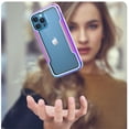 thumbnail image 3 of Allytechgroup Clear Case for iPhone 15 Pro, Slim Lightweight Hard PC Anti Yellowing Support Wireless Charging Shockproof Magnetic Back Cover for iPhone 15 Pro Women Men, Rainbow, 3 of 8