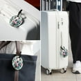 thumbnail image 6 of Koala 2pcs PU Leather Round Bag Tags with Privacy Cover and Name ID Tag - Suitcase Tags for Travel Luggage, Handbags, Backpacks, School Bags, 6 of 6