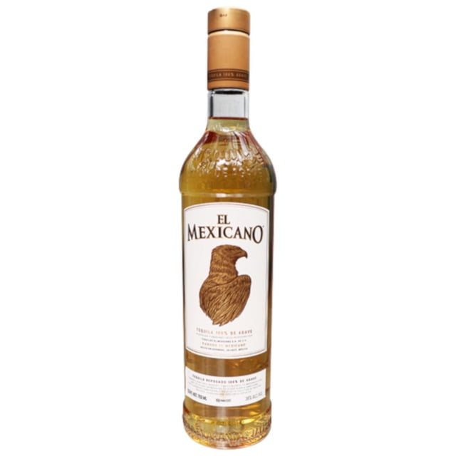 Paquete de 3 Tequila El Mexicano Reposado 750 ml El Mexicano Paquete de 3