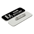 thumbnail image 2 of Hair Stylist 1 x 3" Name Tag/Badge, Black, (3 Pack), 2 of 3