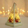 thumbnail image 1 of Taian Decoraciones navideñas Luz de noche portátil para niños Regalo de Nochebuena Mesa de reunión Decoración de ventana Atmósfera Colgante (santa Claus), 1 of 2