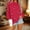 Red, variant on FDGIU Trendy 2025 Women's Xmas Sweater – Funny Print Long Sleeve Pullover, Winter Casual Tunic