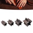 thumbnail image 3 of Pentagram Cutting , 4PCS High Hardness Incisive Different Sizes Accurate Shape Leather Cutting Die Set  For DIY, 3 of 8