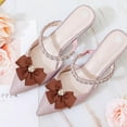 thumbnail image 6 of 1box 2 Pcs Shoe Clips Camel Pearl Removable Shoe Buckle Decorations Elegant Wedding Party Bag Clothing Hair Accessories for Women, 6 of 7