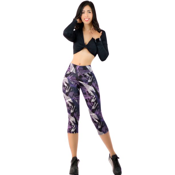 Legging Mujer Capris Bermuda Mallones Leggins Mayon Mallas UNITALLA