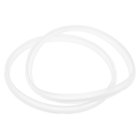 GOOHOCHY 2pcs Silicone Gasket For 6qt Pressure Cooker Sealing Ring Replacement For Solving Aging And Leaking Issues Pressure Cooker Silicone Ring For Stews Soups
