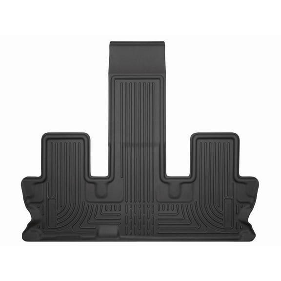 Husky Liners 19601 Weatherbeater Floor Mat Fits 2014-2019 Toyota Highlander LE/LE Plus/LTD/XLE/SE 3rd Row Liner 1pc Black