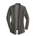 thumbnail image 5 of Port Authority L807 Ladies Interlock Cardigan, Medium Heather Grey/ Charcoal Heather, 4XL, Cardigans for Women, 5 of 6