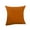 Orange, variant on Amacok Neutral Decorative Pillow 18X18 Inch Velvet Throw Pillow for Bed Couch Sofa Living Room, Soft Solid Square Cushion Pillow for Couch Bed, with Insert, Set of 5