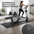 thumbnail image 3 of Treadmill Mat 68"x24" to 79"x35.5" Foldable Non-Slip Exercise Equipment Mat, Shock Absorbing Floor Protector for Walking Pad, Home Gym, Carpet & Hardwood Floors, 3 of 7