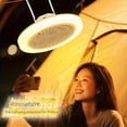 thumbnail image 4 of Multifunctional Camping Fan with LED Light, USB Rechargeable Ceiling Tent Fan, Super Quiet Energy-Saving, Strong Airflow & Long Endurance, Portable Hanging Fan for Home Outdoor Emergency Use, 4 of 6