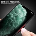 thumbnail image 6 of Dteck for Apple iPhone 14 Pro Max, Soft TPU Border Tempered Glass Back Cover Drop Resistant Scratch Resistant, Black, 6 of 7