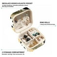 thumbnail image 2 of Panda Travel Portable Square Jewelry Organizer with Storage Box | Jewelry Display and Box for Rings, Earrings, Necklaces, Bracelets - Suitable for Girls and Women, 2 of 6
