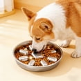 thumbnail image 5 of Slow Feeder Maze Stainless Steel Bowl for Indoor Feeding – Ideal for Medium Dogs Cat & Dog Dish with Interactive Design for Gentle Eating, 5 of 7
