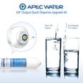 thumbnail image 3 of APEC 3-8-OUTPUT-KIT 3/8" Output Quick Dispense Upgrade Kit for Under-sink Reverse Osmosis Water Filter System, 3 of 5