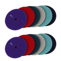 12 Pcs 100 mm Dry Polishing Pad 4 Inch Type Diamond Pads for Marble Sanding Disc Stone