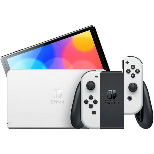 Refurbished Nintendo HEGSKAAAA OLED w/ White Joy-Con White