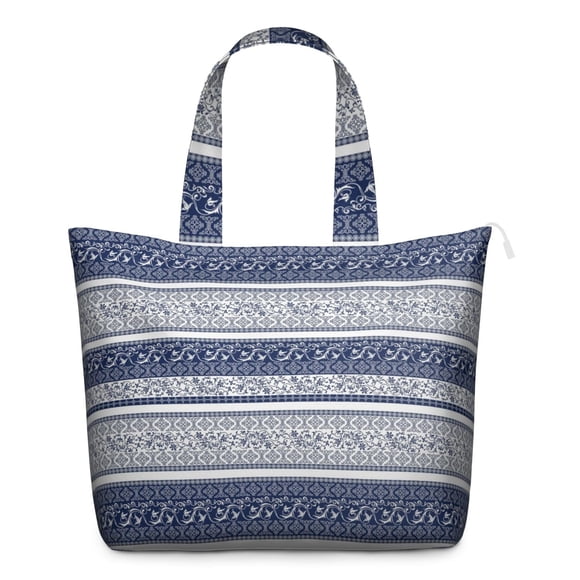 Sac de Week-End Artistique Rustique pour Femmes, Sac de Voyage Tribal Bohème Coloré avec Accents Floraux et Terreux, Sac Léger pour Avion