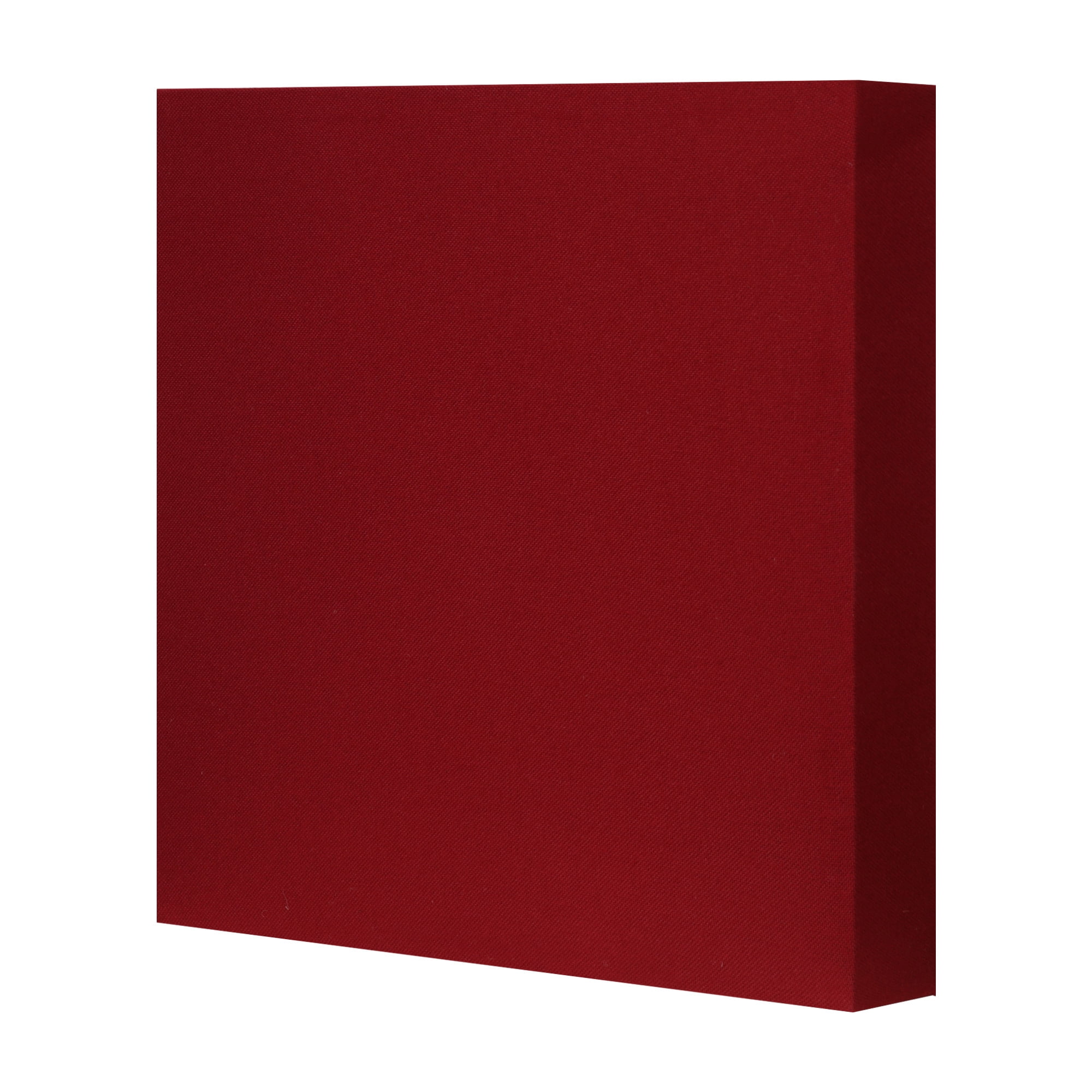 ATS Acoustics Bass Trap Full Range Sound Absorbing Echo Reducing Studio Acoustic Wall Panel 24" x 24" x 4" (Claret)