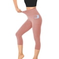 thumbnail image 4 of SEMPAI Capri Leggings for Women Butt Lift with Pockets High Waisted Belly Control Soft Yoga Capris Workout Running Leggings, 4 of 5