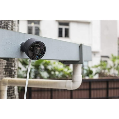Wasserstein - Silicone Skin for Nest Cam Outdoor Security Cameras (2-Pack) - Black