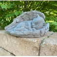 thumbnail image 3 of AuldHome Design Angel Cat Memorial Statue, Garden Resin Sleeping Cat Ornament, 3 of 6