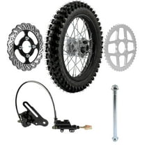 16" Rear Wheel 90/100-16 Tire and Rim with Disc Brake Assembly   520 45T Sprocket   Rotor for Dirt Pit Bike Motocross Off Road Apollo Taotao SSR 125cc 150cc 200cc 250cc