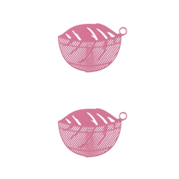 sweethay Plástico Arroz Herramienta de Limpieza Granos Colador Cocina Fuente Nuevo rosado 2Conjunto