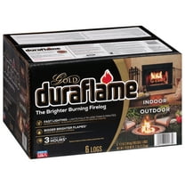 Duraflame Gold Ultra Premium 4.5 lb. Firelogs, 6-Pack Case, 3 Hour Burn