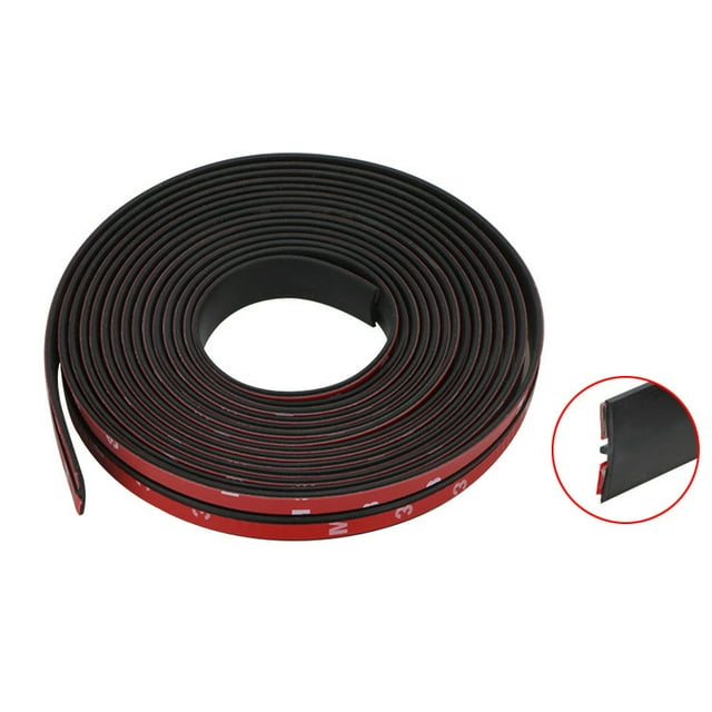 Tignapoo T-Shaped Car Windshield Seal Strip for Sunroof, Windows, and Tailgate - 2M Length, 19mm/14mm, Waterproof, Soundproof, and Dustproof Edge Sealing for Enhanced Vehicle Protection and Comfort