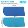 thumbnail image 7 of 2 Packs Absorbent Cooling Hoodie Towel Wraps, Quick-Drying Cooling Towels for Neck Instant Soft Scarf Face Sun Protection Men Camping Sports Gym Hot Weather Outdoor A, 7 of 7