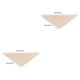 thumbnail image 2 of Methold Pet Slobber Tie Pañuelo Algodón Lavable Reutilizable Adorno Toallas Bufanda Regalos de vacaciones Babero Accesorio para exteriores Amarillo 2piezas, 2 of 6