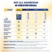 Natural Stacks MagTech Magnesium Supplement - Chelated Magnesium Complex - 3 Forms of Magnesium: Magtein Magnesium L-Threonate, Glycinate & Taurate - Supports Relaxation & Brain Health, 90 Capsules