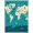 Turquoise Blue, Pattern 13, variant on ODIKA 8'x10' Washable Area Rug Large Cartoon Map Featuring Continents Wildlife Compass Playroom for King Size Bedroom Under Bed, Master Suite, Non-Shedding, Easy Care