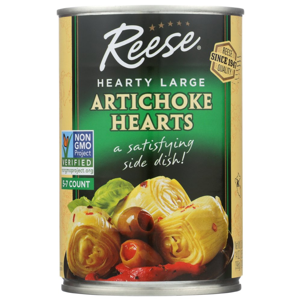 Reese Artichokes, Artichoke Hearts, 14 Oz.
