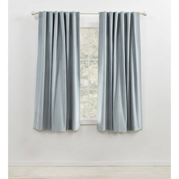 Lauren Ralph Lauren Velvety Room Darkening Solid Velvet with Lining Rod Pocket Curtain Panel