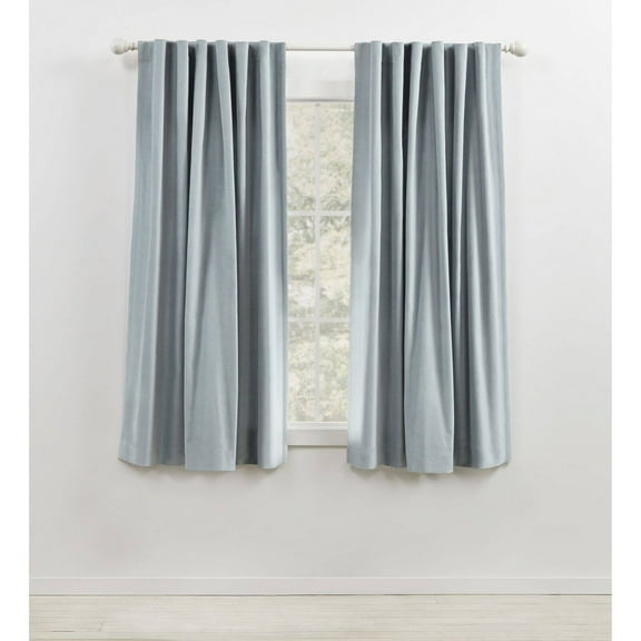 Lauren Ralph Lauren Velvety Room Darkening Solid Velvet with Lining Rod Pocket Curtain Panel