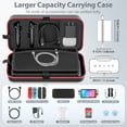 thumbnail image 5 of Switch 2 Case for Joy-con 2 & 2025 Switch 2 & 2021 OLED & 2017 Original, Portable Travel Case with 28 Game Holders, Hard Shell Switch 2 Carrying Case for Switch Accessory Kits, 5 of 6