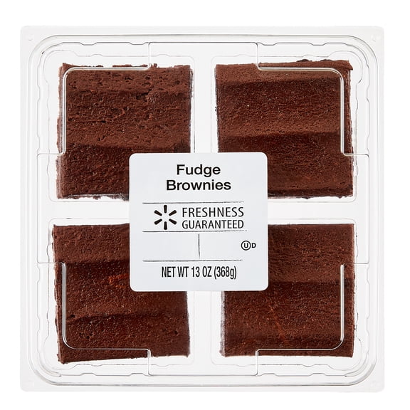 Freshness Guaranteed Fudge Iced Brownie, 13 oz, 4 Count