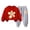 Red, variant on Toddler Baby Girls Sunflower Clothes Set Long Sleeve Top and Pants 2pcs Outfits Fall Clothes 1-10 Years