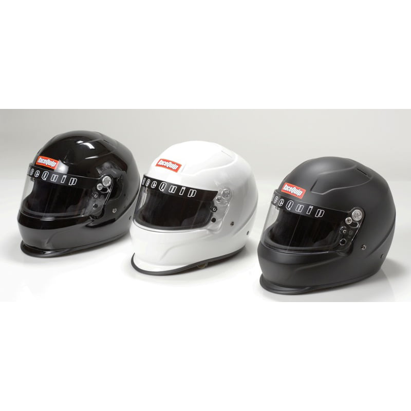 RaceQuip 273116 Gloss White X-Large PRO15 Full Face Helmet Snell SA-2015 Rated 