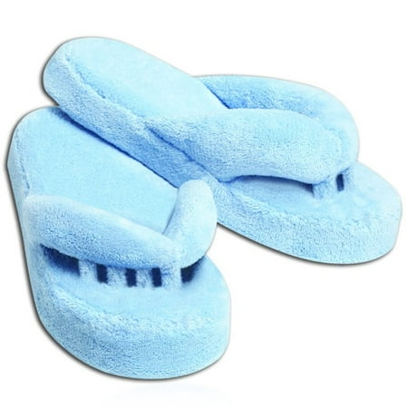 Toe Alignment Slippers Foot Pain Relief - Relieves Diabetes, Neuropathy, Arthritis, and moreBlue