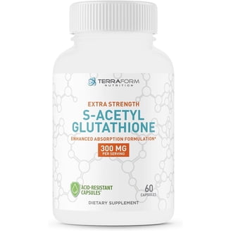 glutathione tablets usa Jarrow Formulas Vegan S-Acetyl L-Glutathione 100mg Tabs - Antioxidant  Protection Health, 60 Count