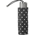 thumbnail image 4 of totes Titan Manual Open Windproof & Water-Resistant Compact Foldable Travel Umbrella Swiss Dots, 4 of 6