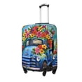 thumbnail image 1 of Fotbe Floral Truck Welcome Funda Protectora para Equipaje, Antirrayones y Resistente a la Suciedad, Compatible con Maletas de 18 a 32 Pulgadas-Medium, 1 of 7